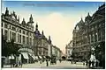 Der Schlangenplatz auf einer alten Postcarte