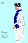 Régiment Royal 1762 bis 1776
