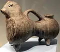 Tönernes Aquamanile, 14. Jahrhundert. Germanisches Nationalmuseum Nürnberg