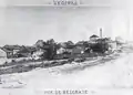 Belgrad um die Bajrakli Moschee herum, M. Jovanović, 1895.