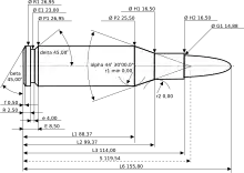 14,5 × 114-mm-Patrone