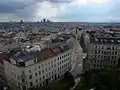Blick vom Haus des Meeres in die Gumpendorfer Straße stadtauswärts