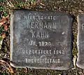 Stolperstein für Hermann Kahn (Bachemer Straße 95)