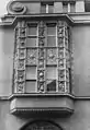 Fassadendetail am Geschäfts- und Wohnhaus Gesellius in Demmin