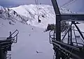 Blick aus der Talstation zur Bergstation