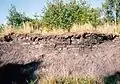 Nr. 15  Die Halde 21 diente als industrielle Absatzanlage (= Schlammteich). Der Kohlenschlamm wurde zum Teil als Teichfilterkohle gewonnen und verwertet