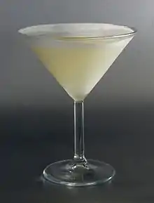 Last Word in einem gefrosteten Martiniglas