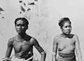 „Ein Bunak-Ehepaar aus Hato-Udo (Suro)“, Álbum Fontoura, vor 1940