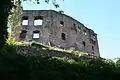 Außenansicht der Kernburg von Osten