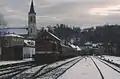 Zugverkehr im Bahnhof Neuhausen (1994)