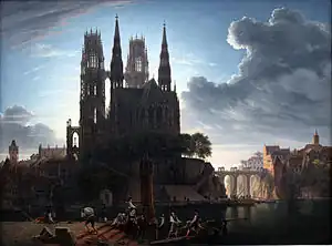 Gotischer Dom am Wasser (Karl Friedrich Schinkel)