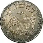 Halbdollar, Rückseite