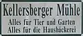 Infotafel der Kellersberger Mühle