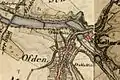 Die Kellersberger Mühle als Ofdenmühle auf der Tranchotkarte 1805