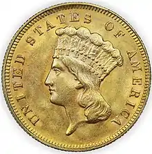 Drei-Dollar-Münze, 1878