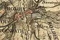 Moulin a Than in der Tranchotkarte 1805