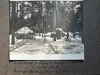 Unterstände im Pogorjeletzwald – IR. 403 – Winter 1916/17