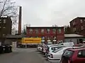 Färberei (Mitte) und Kesselhäuser