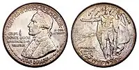 Hawaii Sesquicentennial Half-Dollar, Silbermünze, 1928