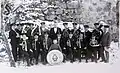 Stadtkapelle Veringenstadt 1932. Stefan Fink vordere Reihe 3. von links.