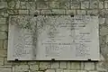 Gedenktafel St. Eusèbe, Gennes