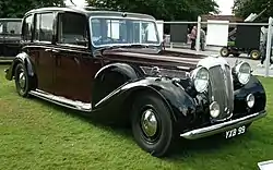 Daimler DE36 Landaulette von König George VI.  (Hooper oder Barker)