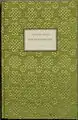 Bibliophiler Orig.-Pappband mit gemustertem Batikpapier, 1953