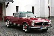 230 SL 1967 Frontansicht
