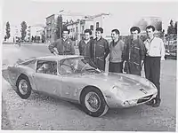 Giorgio Bassi (dritter von rechts) mit der ASA-Werksmannschaft 1965