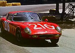 ASA 411 von Spartaco Dini und Giuseppe Dalla Torre bei der Targa Florio 1966