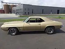 1969 Pontiac Firebird Coupé Seite (Gold)
