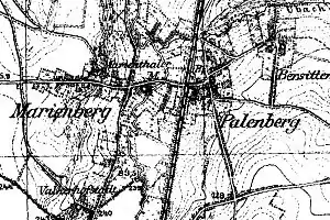 Marienthaler Mühle auf der Neuaufnahme 1892