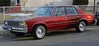 Chevrolet Malibu Sedan (1980–1981)