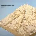 Karte mit Salangpass