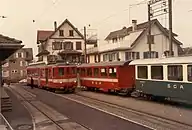 Endstation Altstätten 1986 mit ABDeh 4/4 6