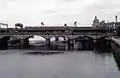 Brücke über den Clyde vor dem Endbahnhof Glasgow Central (1989)