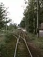 Endhaltestelle und Schleife Alt-Rüders­dorf (1990)