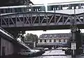 2013 abgerissener Seitenflügel mit dem Bahnhofsrestaurant Le Grenadier, 1994