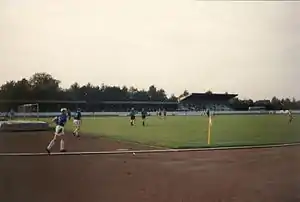 Das Stadion vor dem Umbau 1995