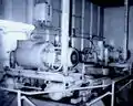 Tauchkolben-Rudermaschine