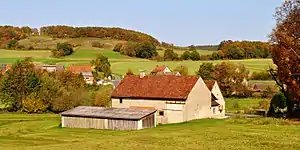 Die Gebäude der ehemaligen Mühle