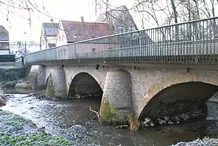 Schwarzachbrücke in Münsterschwarzach