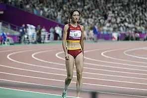 Li Yuting bei den Asienspielen 2023 in Hangzhou