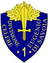 Wappen der 1 Divisione Celere Eugenio di Savoia