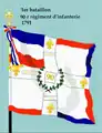 90e régiment d'infanterie 1. Bataillon 1791