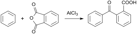 Synthese von 2-Benzoylbenzoesäure