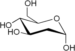 Strukturformel von 2-Deoxy-D-glucose