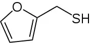 Struktur von 2-Furylmethanthiol