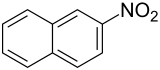 Strukturformel von 2-Nitronaphthalin