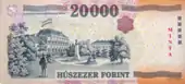 20000 Forint Rückseite